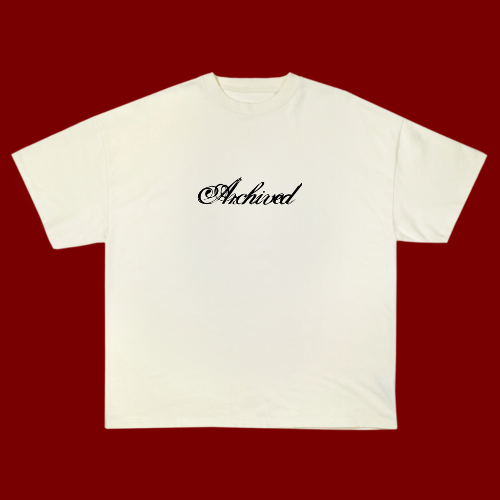 Archivedgallery tee (white) boxy