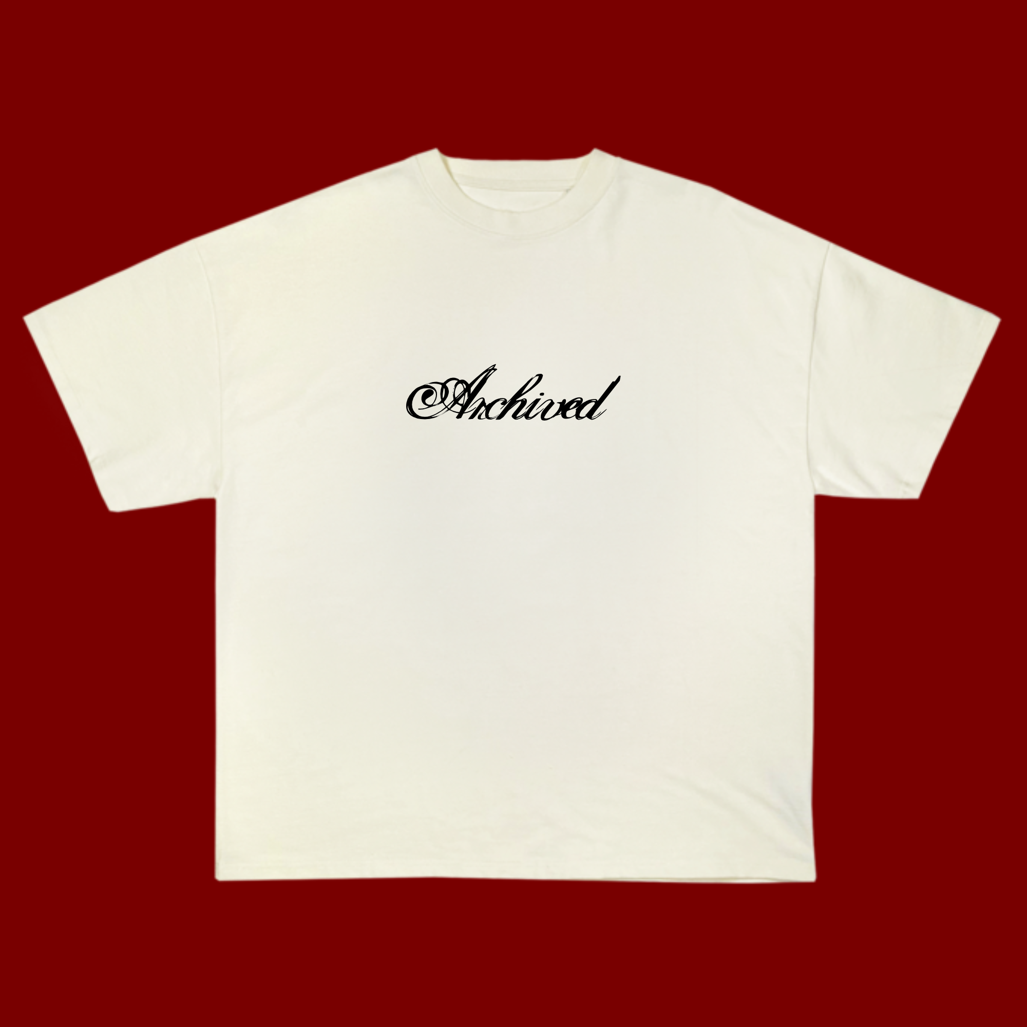 Archivedgallery tee (white) boxy