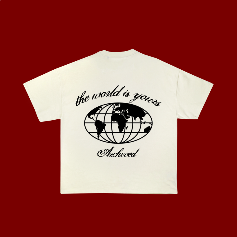 Archivedgallery tee (white) boxy